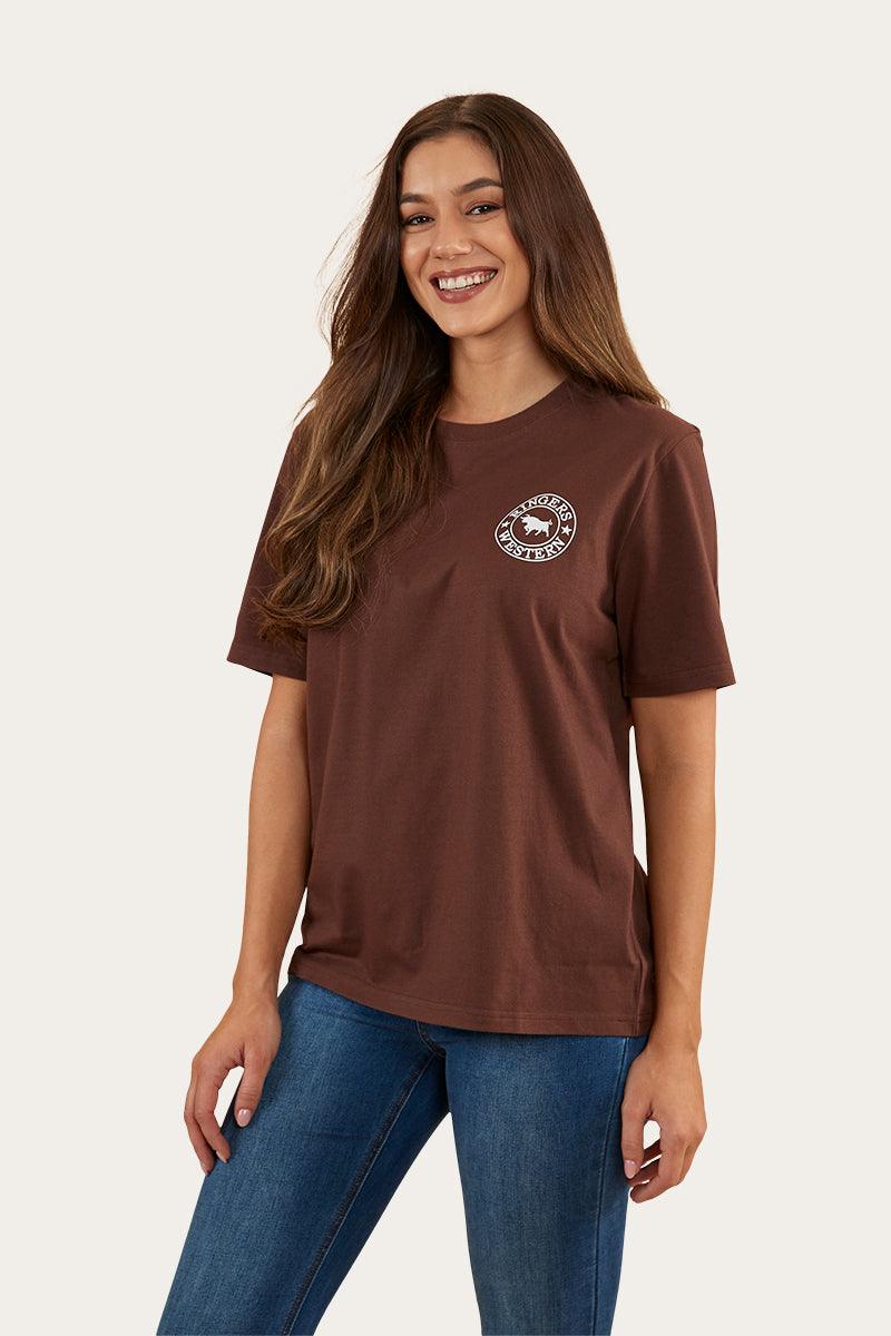 Ringers Western Signature Bull Womens Loose Fit T-Shirt - 16