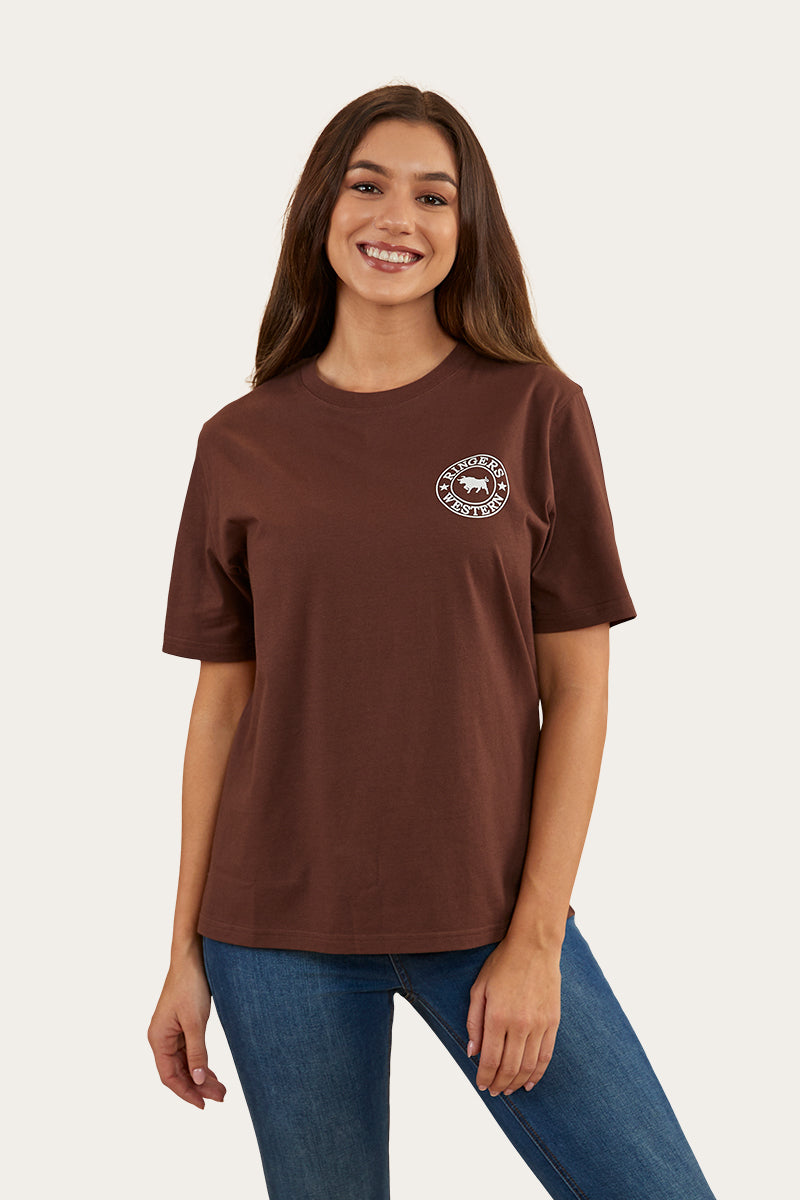 Ringers Western Signature Bull Womens Loose Fit T-Shirt - 19