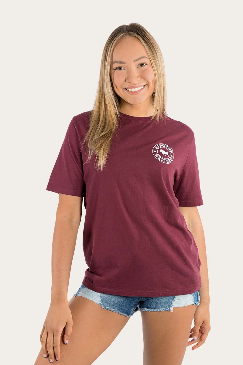Ringers Western Signature Bull Womens Loose Fit T-Shirt - 24
