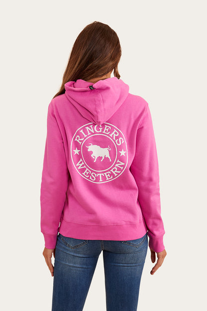 Ringers Western Signature Bull Womens Pullover Hoodie - 16