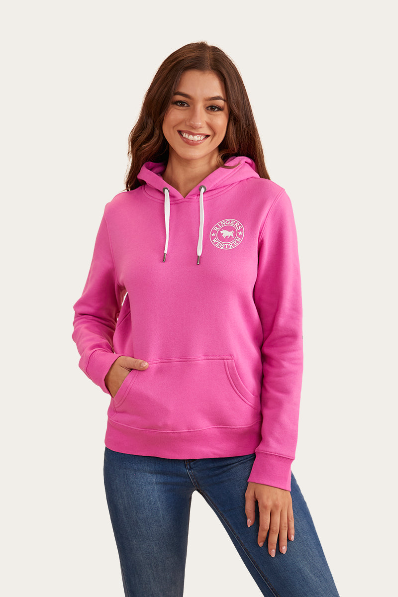 Ringers Western Signature Bull Womens Pullover Hoodie - 18