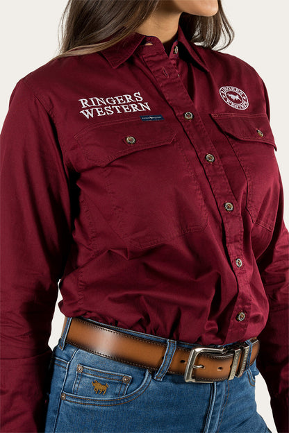 Ringers Western Signature Jillaroo Womens Full Button Work Shirt - 28