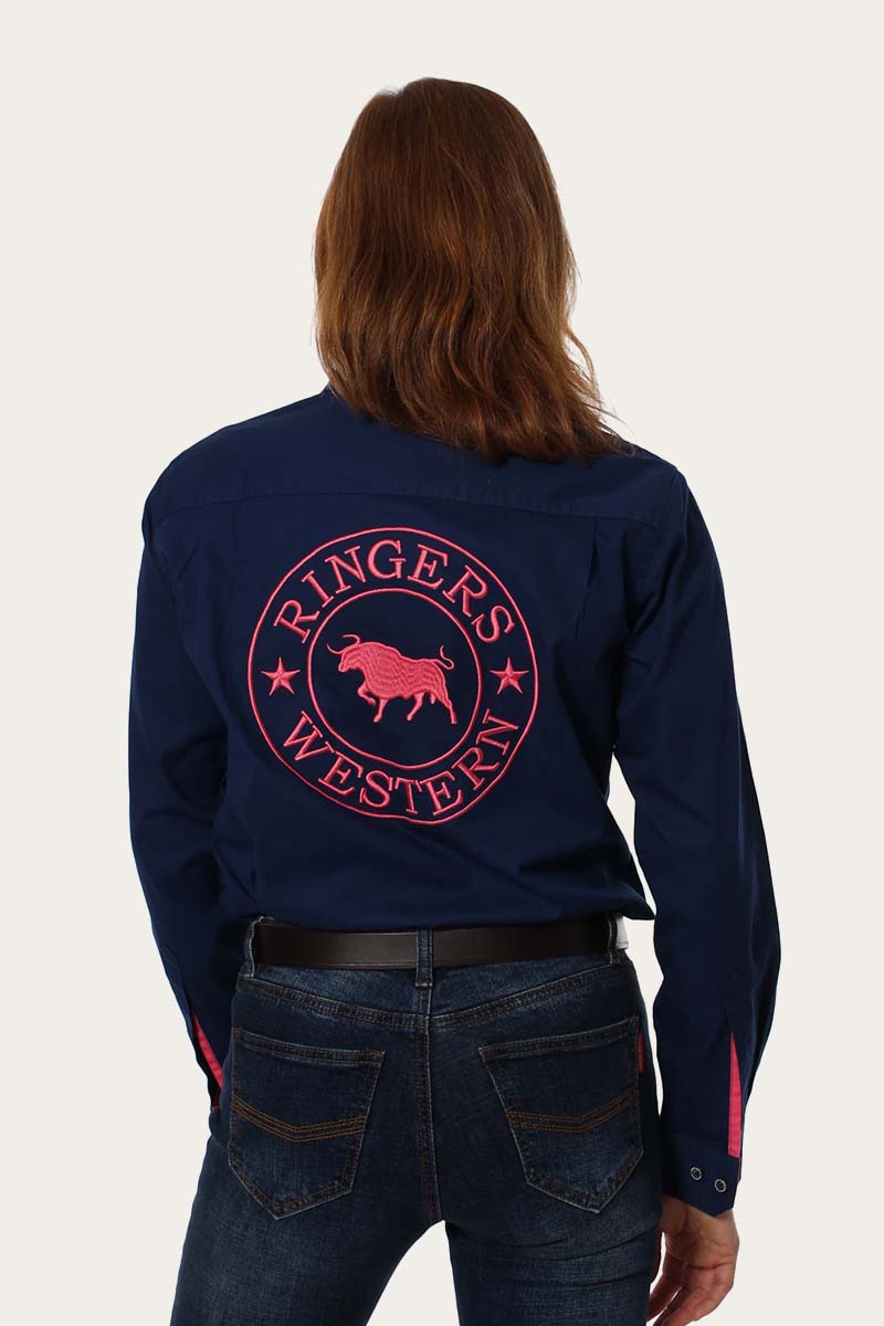 Ringers Western Signature Jillaroo Womens Full Button Work Shirt - 3