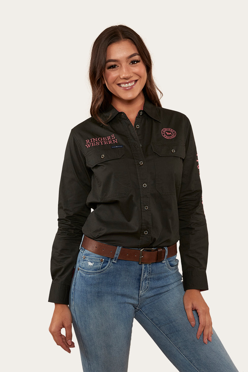 Ringers Western Signature Jillaroo Womens Full Button Work Shirt - 32