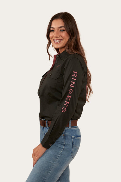 Ringers Western Signature Jillaroo Womens Full Button Work Shirt - 33