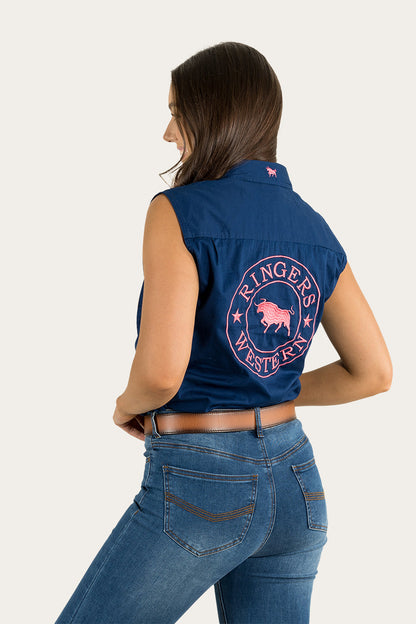Ringers Western Signature Jillaroo Womens Sleeveless Work Shirt - 10