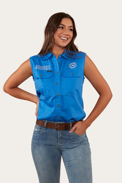 Ringers Western Signature Jillaroo Womens Sleeveless Work Shirt - 12