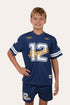 Ringers Western Since 2012 Youth Unisex Football Jersey - College Navy