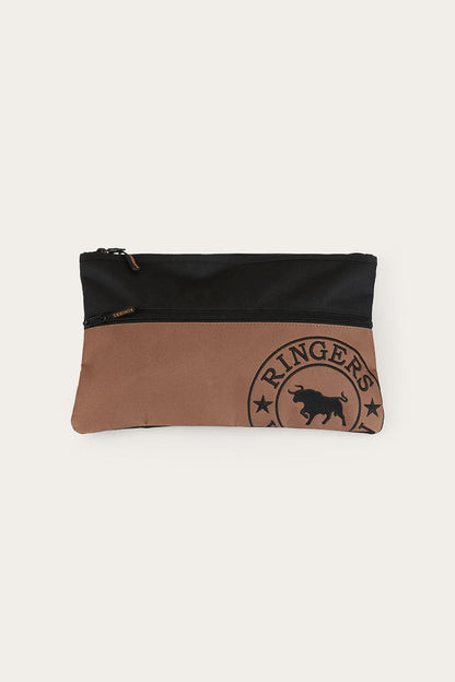 Ringers Western Spencer Pencil Case - Brown Black