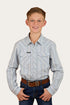 Ringers Western Station Kids Western Shirt - Off White Dusty