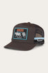 Ringers Western Stickin Together Deep Fit Trucker Cap - Charcoal/Blue
