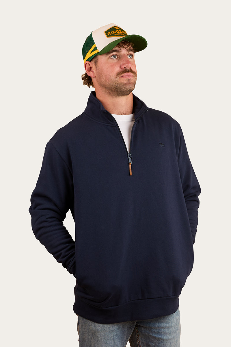 Ringers Western Strand Mens 1/4 Zip Crew - 17
