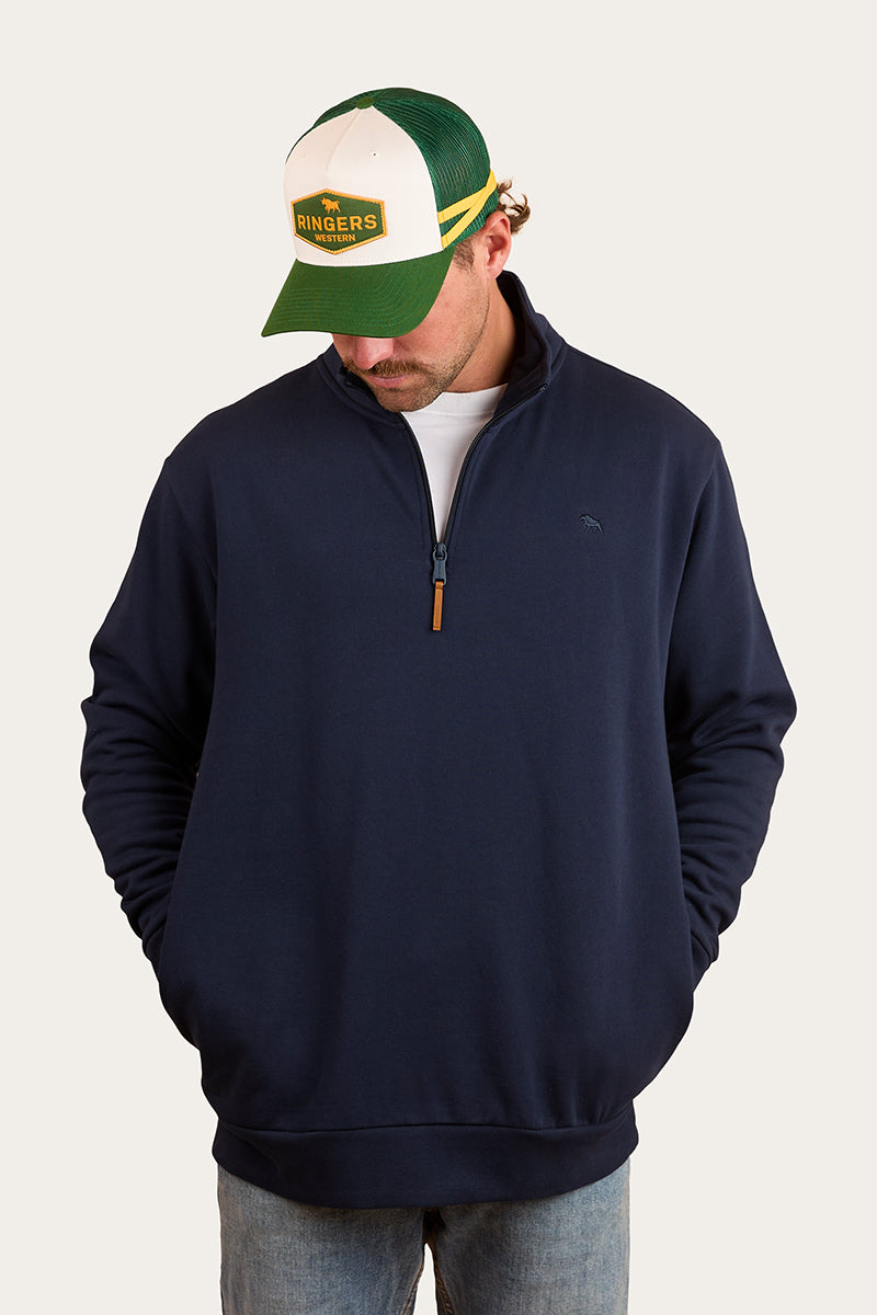 Ringers Western Strand Mens 1/4 Zip Crew - 18