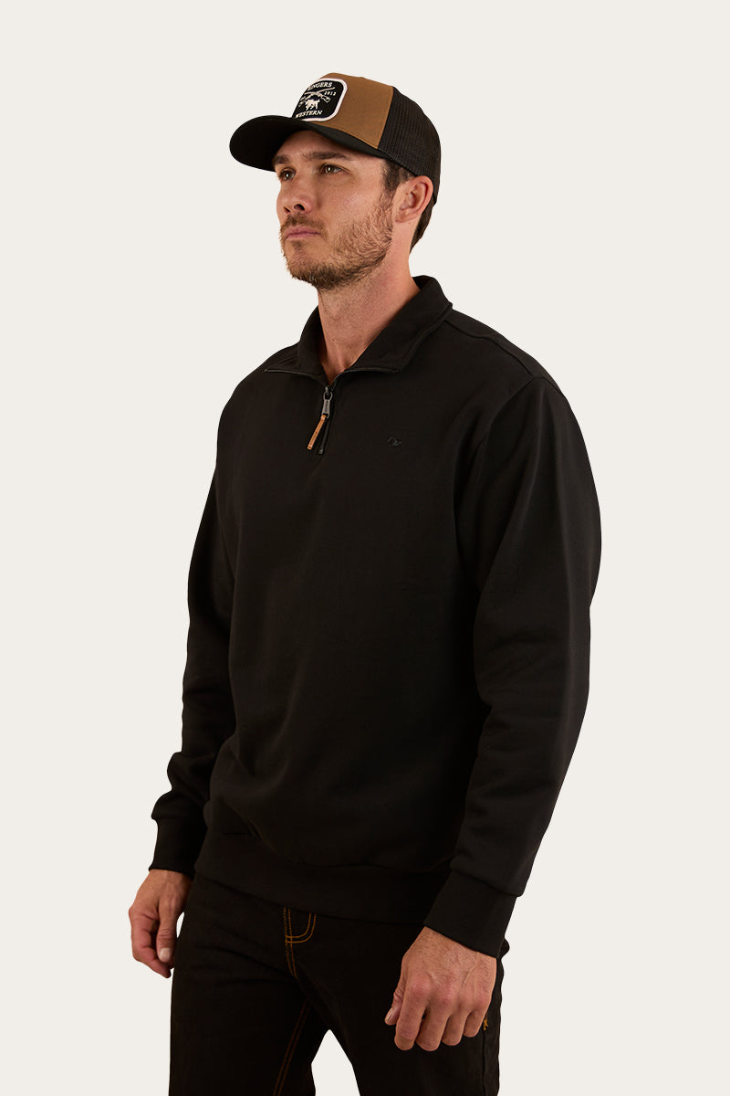 Ringers Western Strand Mens 1/4 Zip Crew - 8