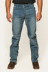 Ringers Western Sturt Mens Relaxed Leg Jeans - Light Blue