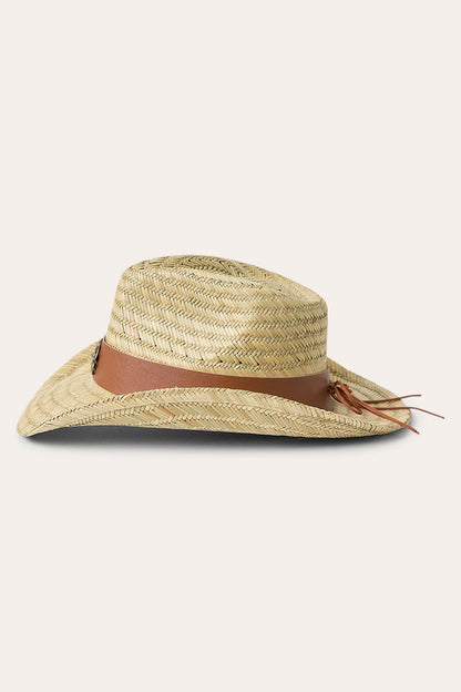 Ringers Western Sweetgrass Festival Straw Cowboy Hat - Side