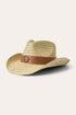 Ringers Western Sweetgrass Festival Straw Cowboy Hat - Tan