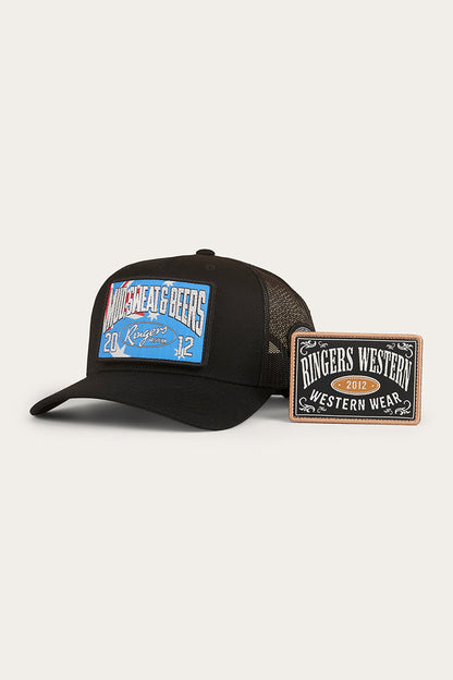 Ringers Western Switcheroo Trucker Cap - Charcoal
