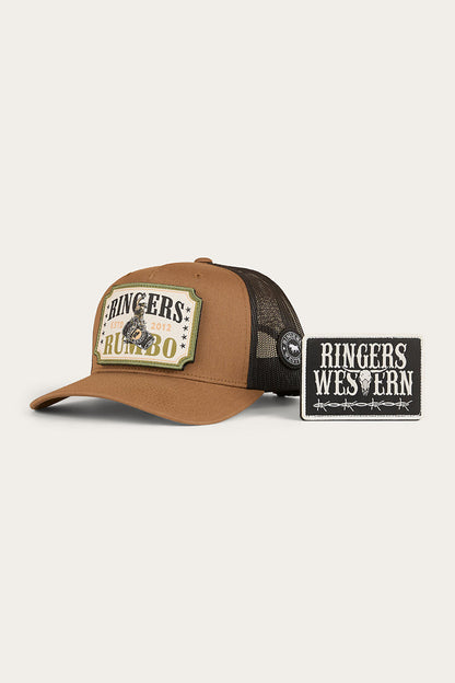 Ringers Western Switcheroo Trucker Cap - Clay
