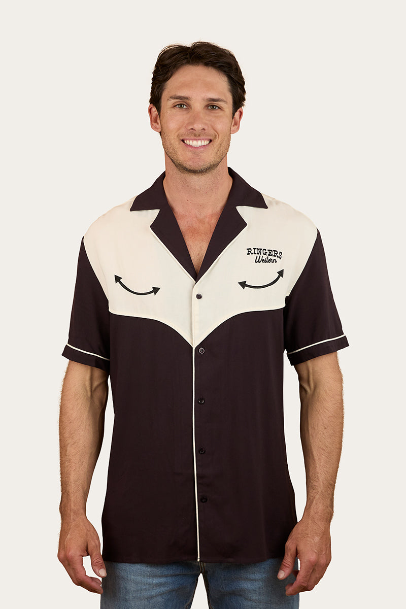Ringers Western Take No Bull Mens Pub Shirt - 8
