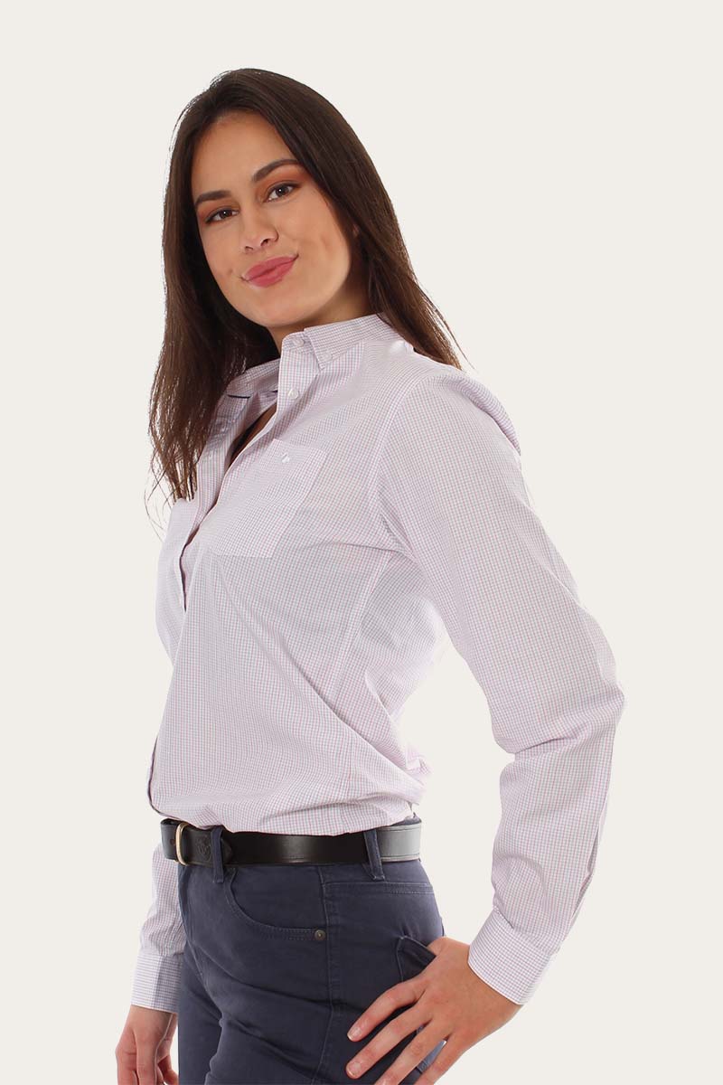 Ringers Western Territory Womens Check Dress Shirt - 2