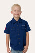 Ringers Western The Champion Kids Boys SS Work Shirt - Front