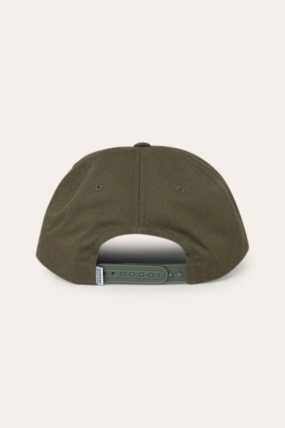Ringers Western The Original Roadhouse Cap - Military Green Back