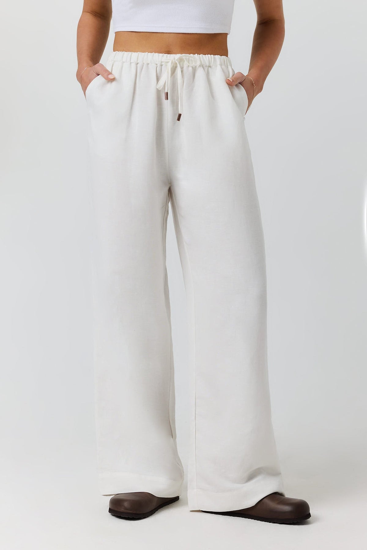 Ringers Western Throw On Womens Drawstring Beach Pant - 3