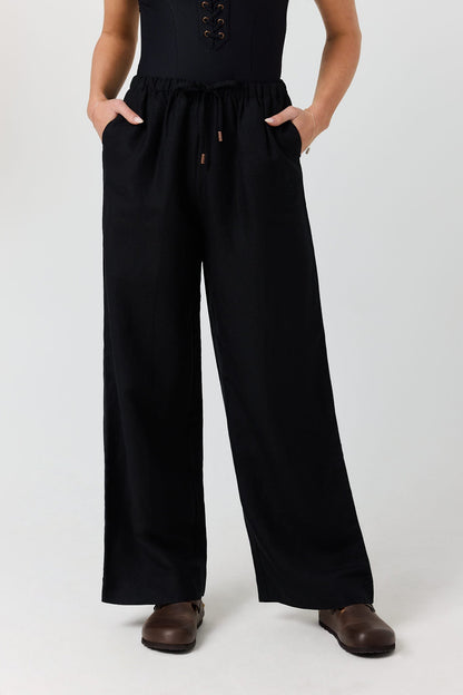 Ringers Western Throw On Womens Drawstring Beach Pant - 4