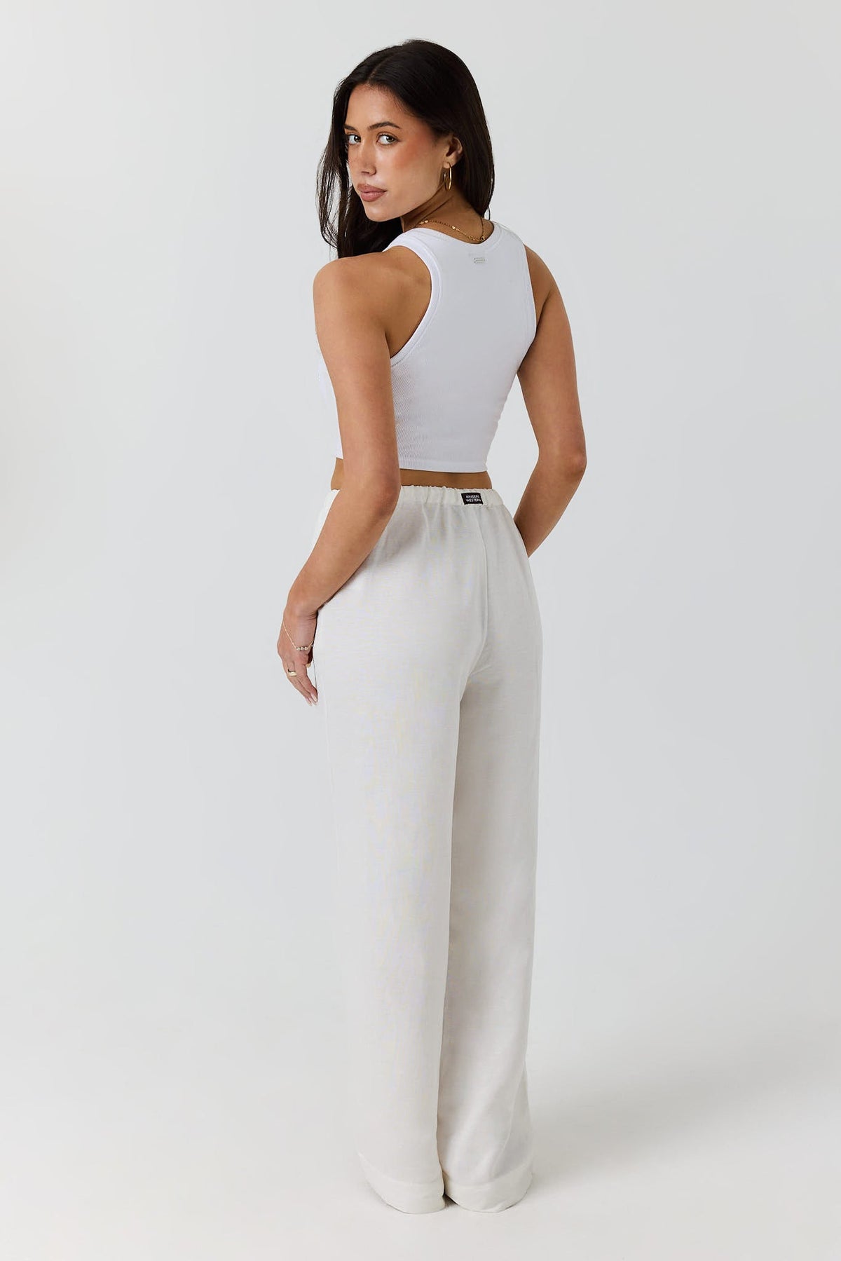 Ringers Western Throw On Womens Drawstring Beach Pant
