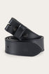 Ringers Western Tibbs Leather Belt Strap - Black