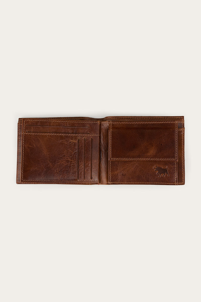 Ringers Western Toro Grande Wallet - Cognac Front