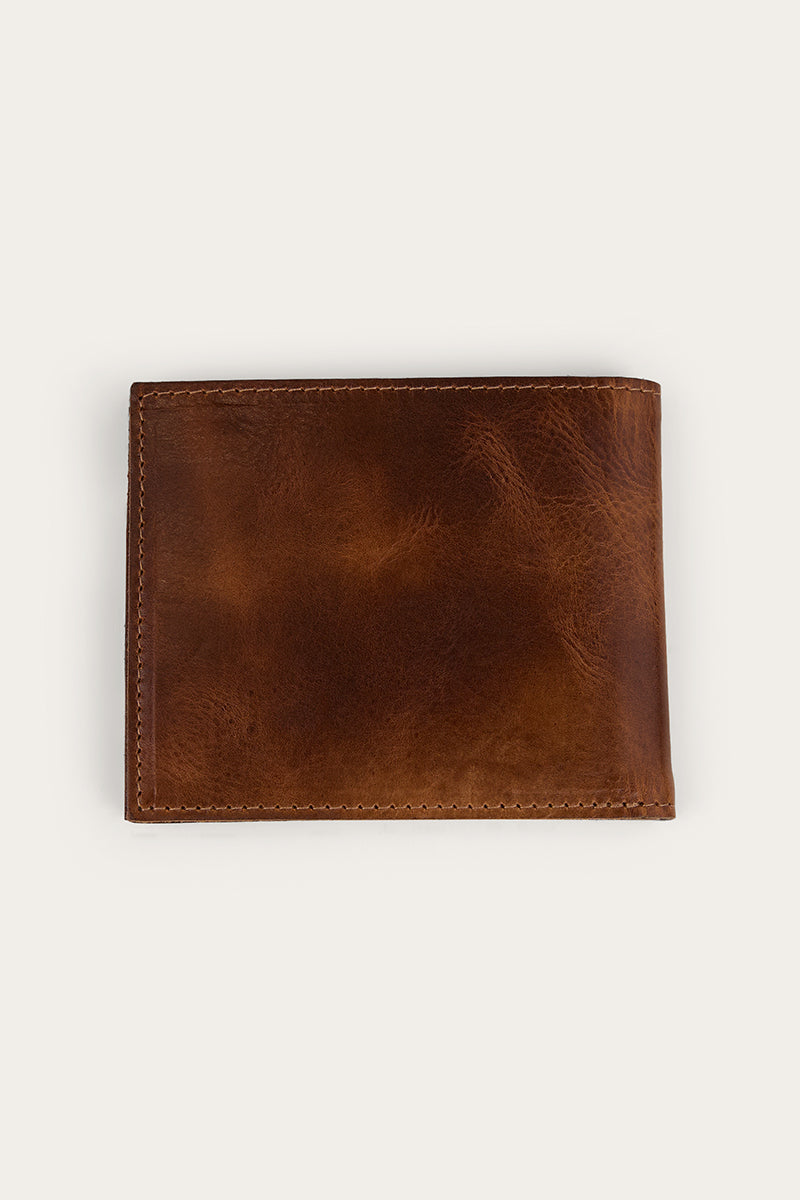 Ringers Western Toro Midi Wallet - Cognac Back