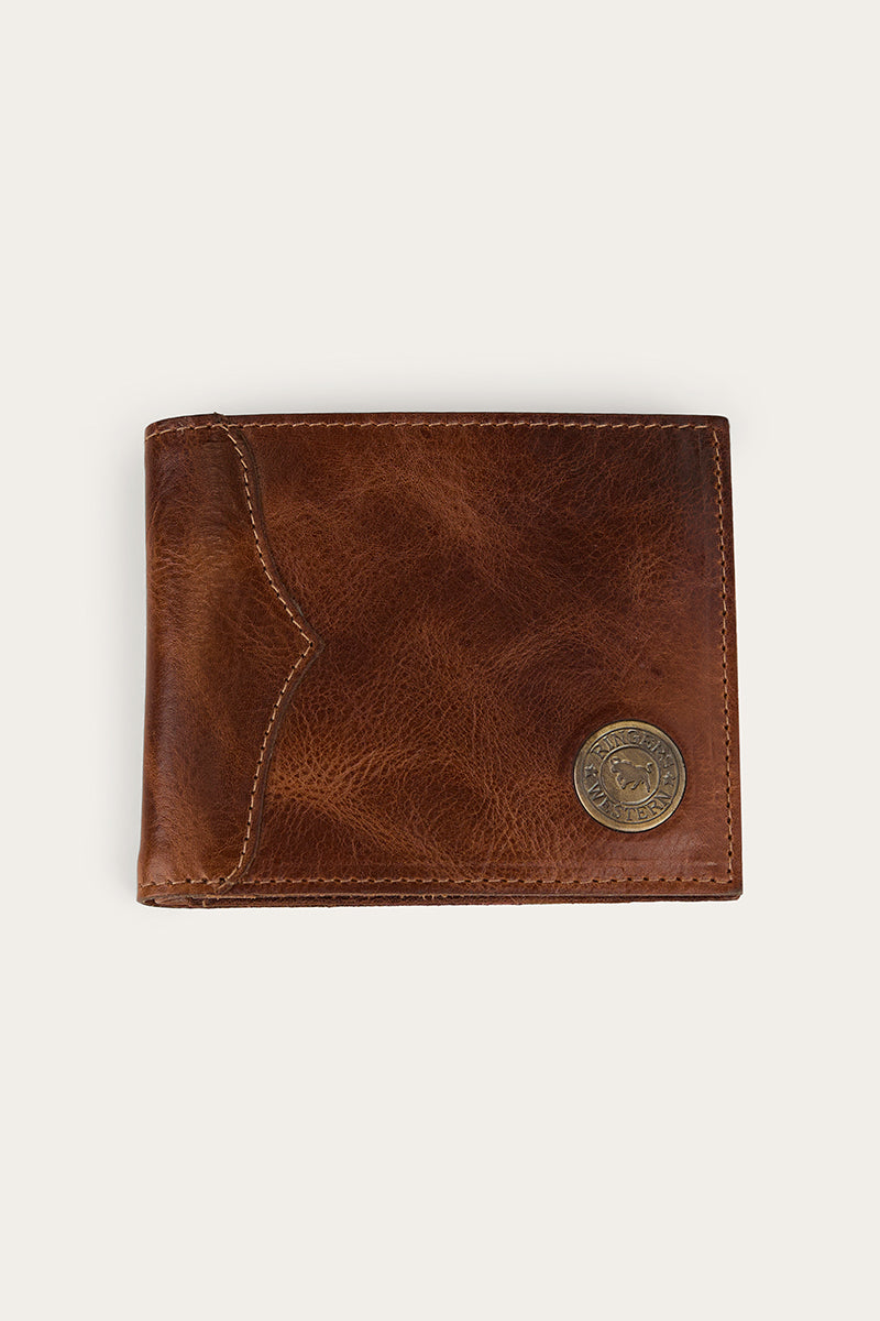 Ringers Western Toro Midi Wallet - Cognac Front