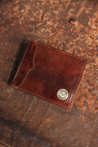 Ringers Western Toro Midi Wallet - Cognac Lifestyle