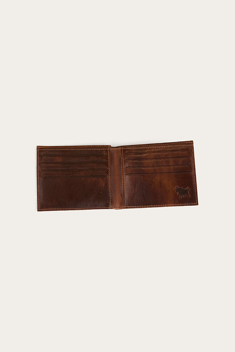Ringers Western Toro Midi Wallet - Cognac Side