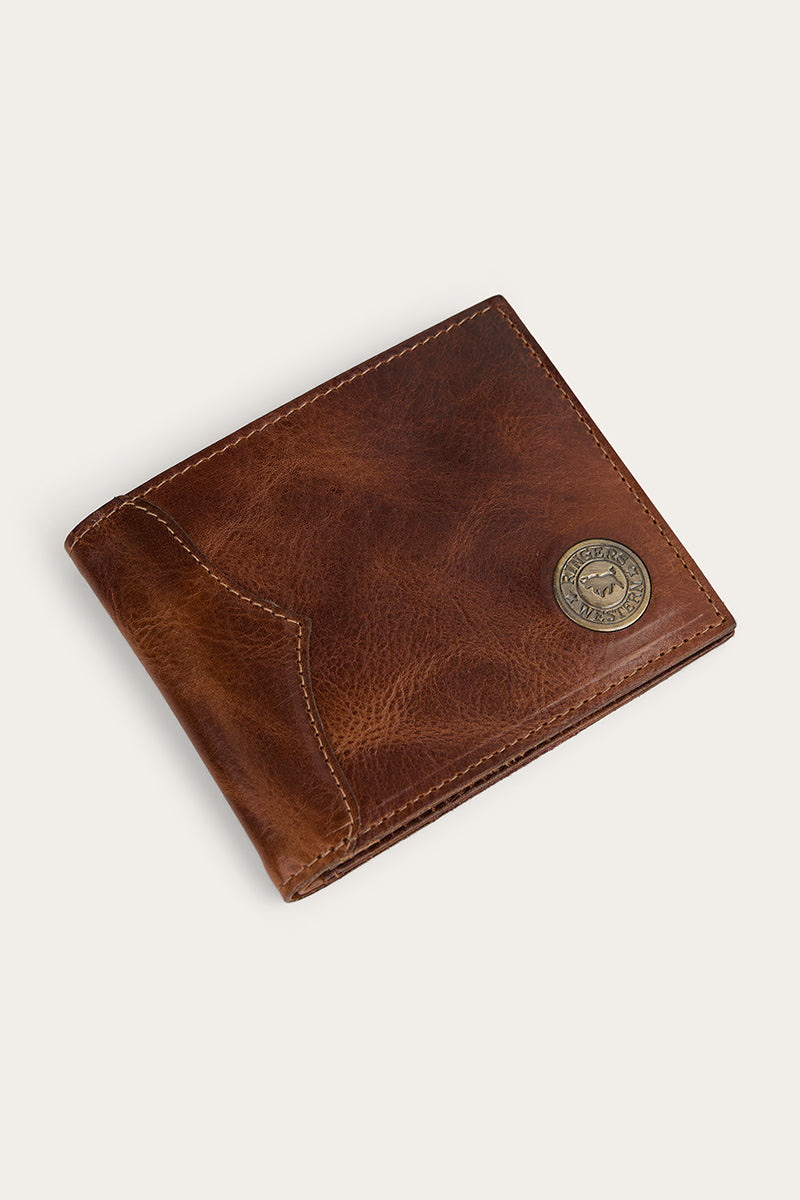 Ringers Western Toro Midi Wallet - Cognac