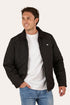 Ringers Western Torrens Mens Quilted Jacket - Black Front
