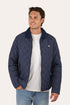 Ringers Western Torrens Mens Quilted Jacket - Navy Front