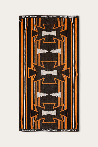 Ringers Western Towel - Jacquard Black