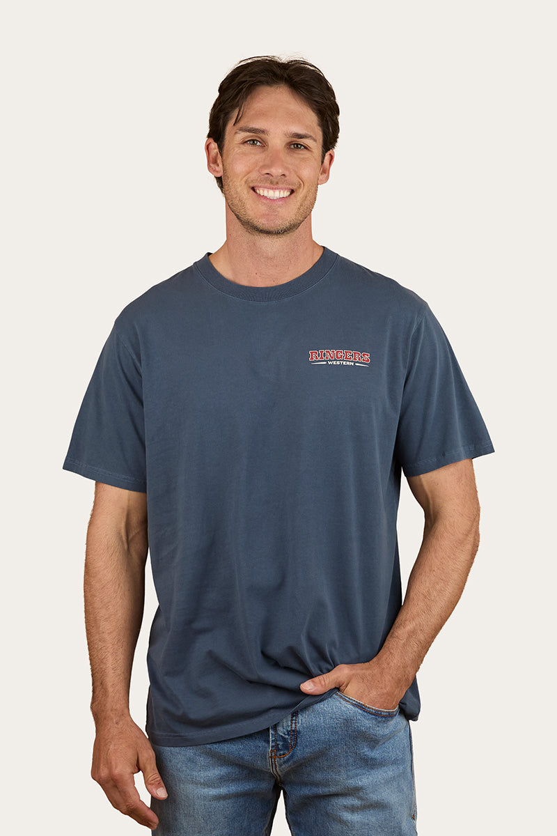 Ringers Western Ute Flag Mens Loose Fit T-Shirt - Front