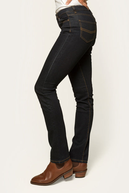 Ringers Western Victoria Womens Mid-Rise Straight Leg Jeans - 3