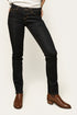 Ringers Western Victoria Womens Mid-Rise Straight Leg Jeans - Dark Blue Set