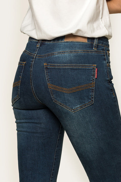 Ringers Western Victoria Womens Mid-Rise Straight Leg Jeans - 3