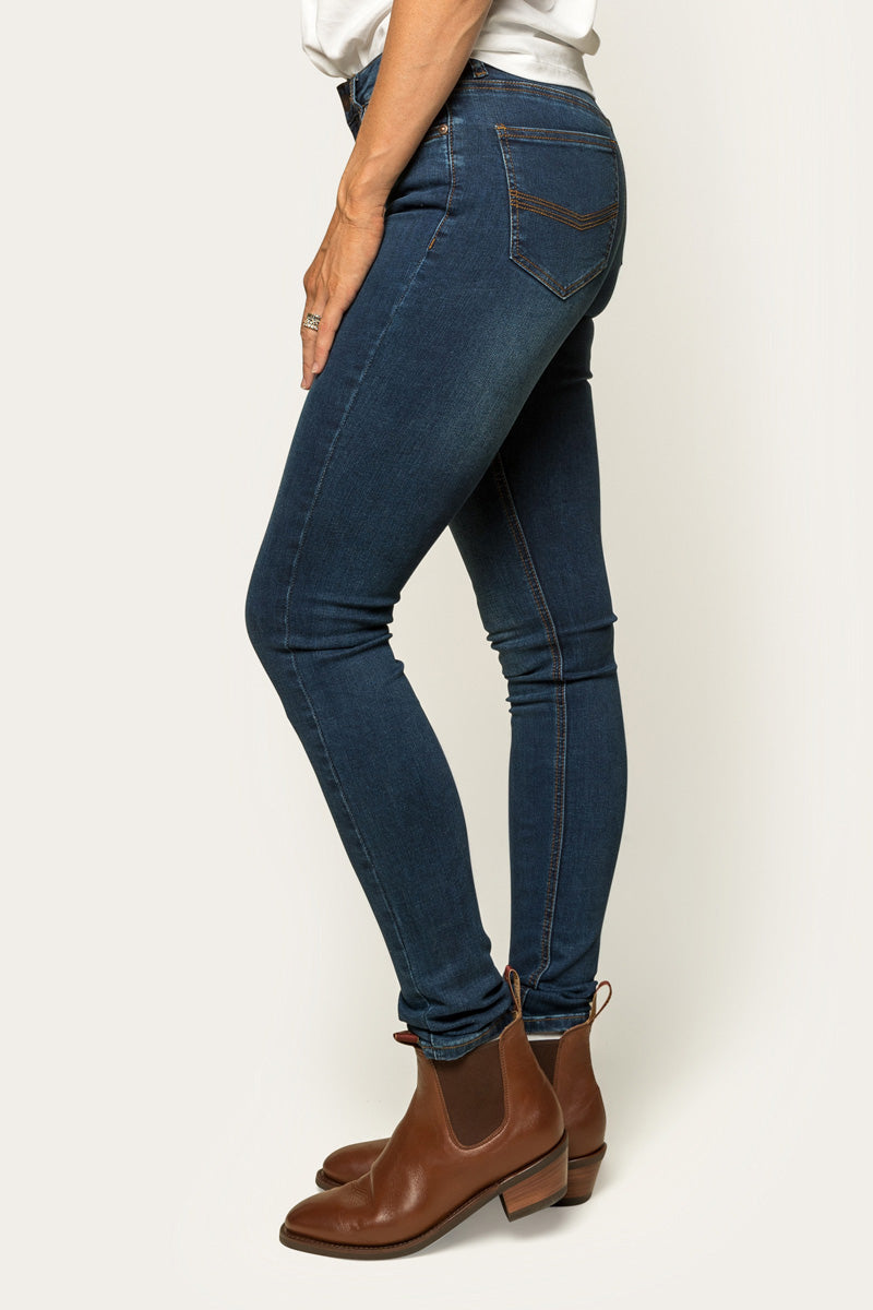 Ringers Western Victoria Womens Mid-Rise Straight Leg Jeans - 5