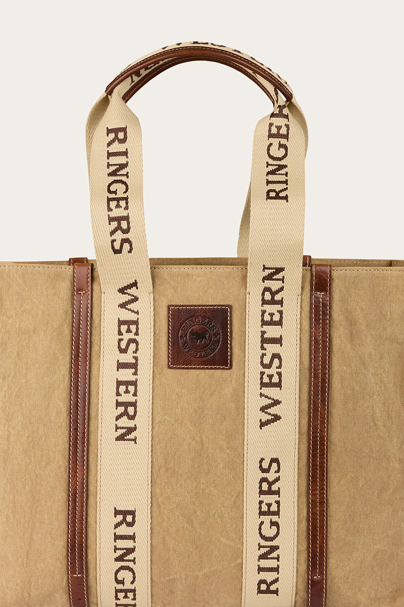 Ringers Western Waxicanvas Tote Shopper - 5