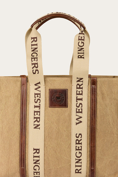 Ringers Western Waxicanvas Tote Shopper - 5