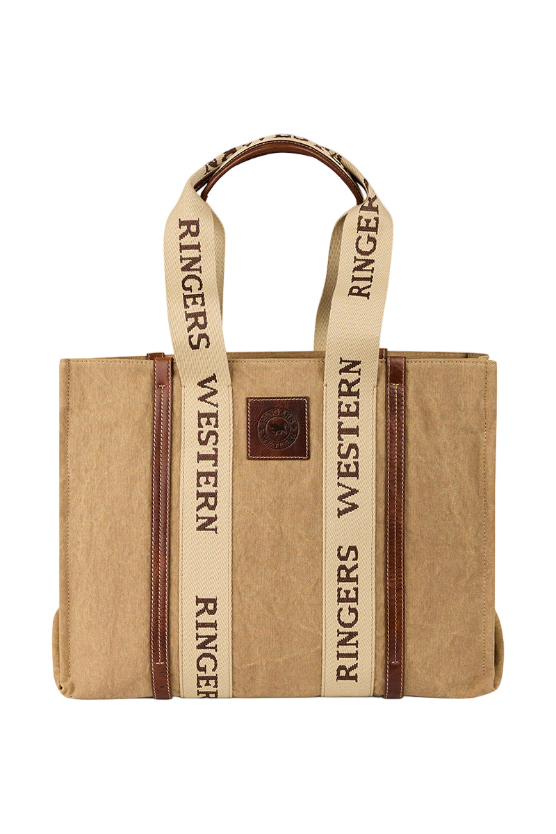 Ringers Western Waxicanvas Tote Shopper