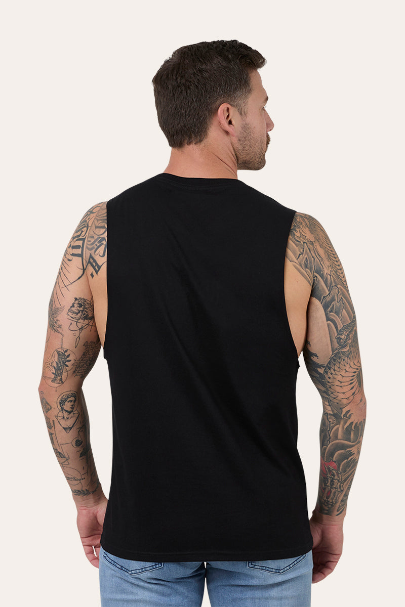 Ringers Western Western Outrider Mens Muscle Tank - Back