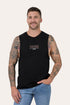 Ringers Western Western Outrider Mens Muscle Tank - Black